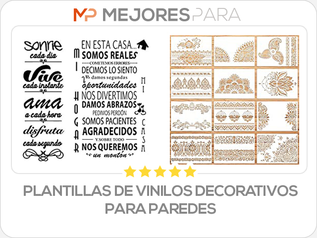 plantillas de vinilos decorativos para paredes