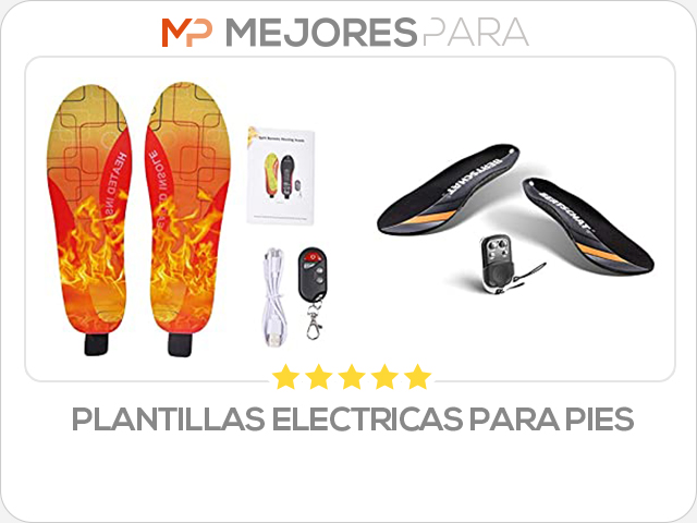 plantillas electricas para pies