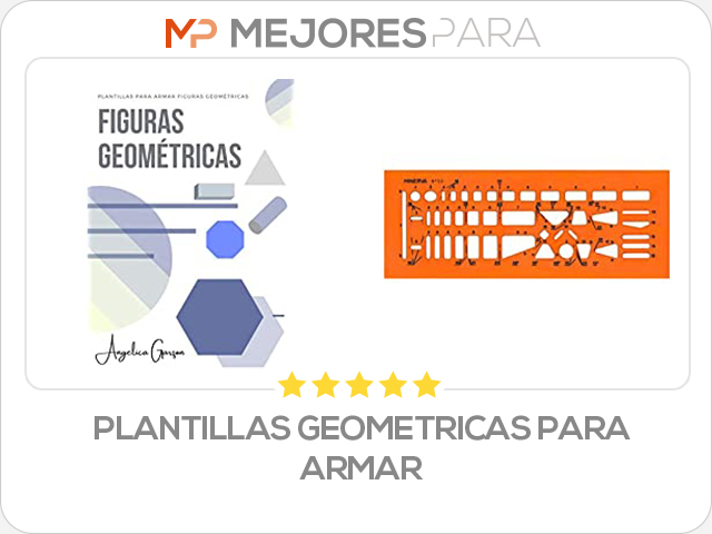 plantillas geometricas para armar