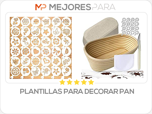 plantillas para decorar pan