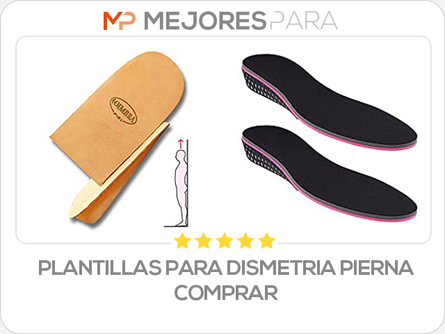 plantillas para dismetria pierna comprar