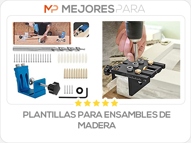 plantillas para ensambles de madera