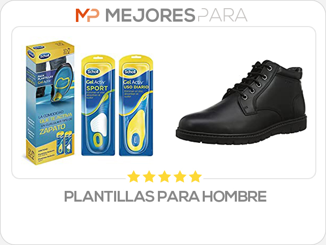 plantillas para hombre