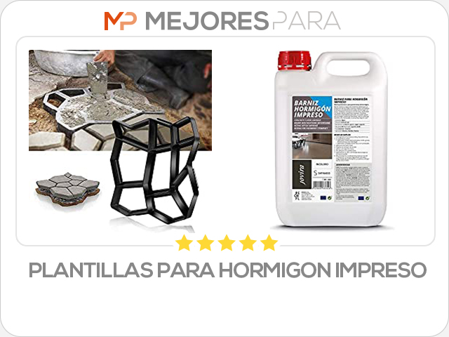 plantillas para hormigon impreso