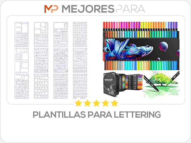 plantillas para lettering