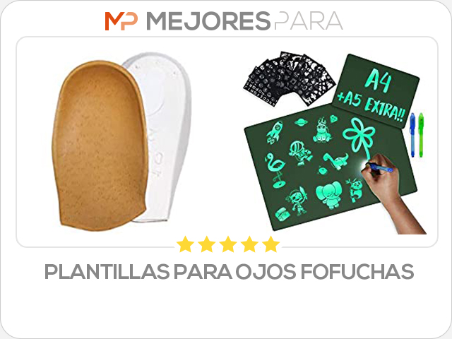 plantillas para ojos fofuchas