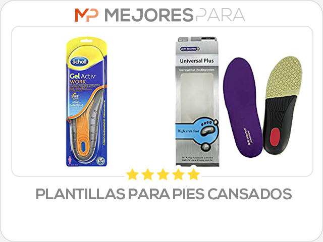 plantillas para pies cansados