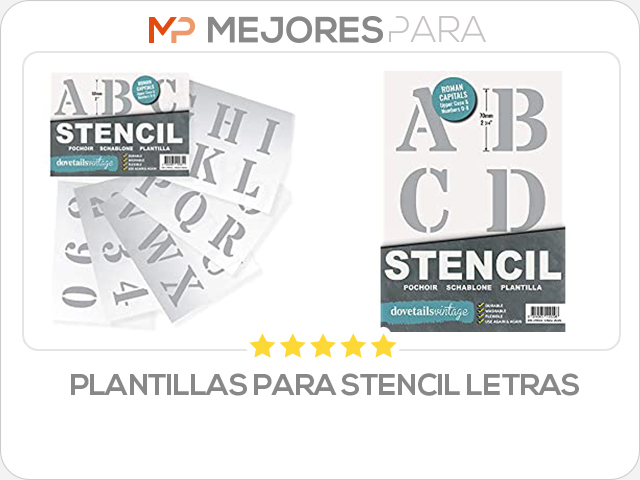 plantillas para stencil letras