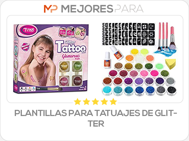 plantillas para tatuajes de glitter