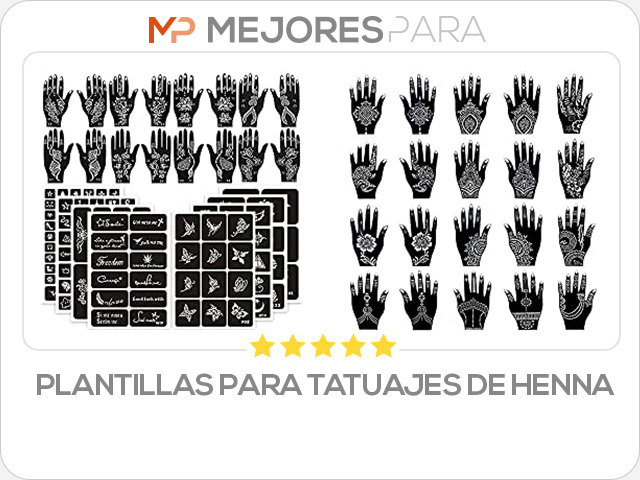 plantillas para tatuajes de henna