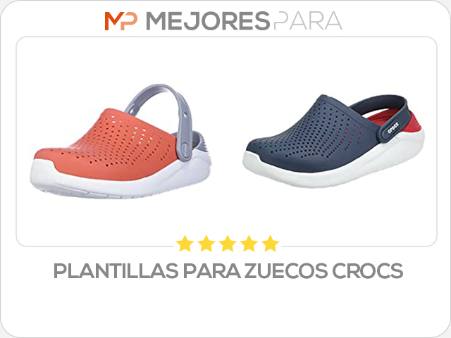 plantillas para zuecos crocs