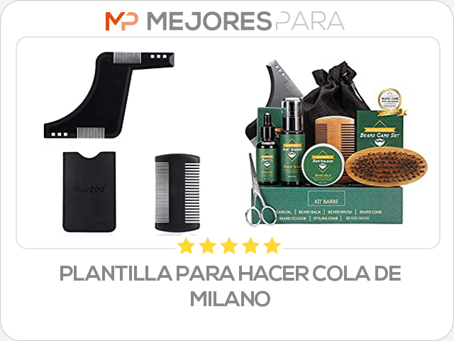 plantilla para hacer cola de milano