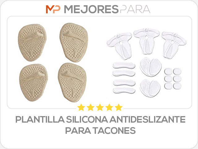 plantilla silicona antideslizante para tacones