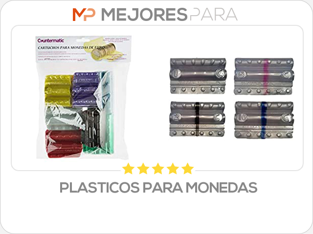 plasticos para monedas