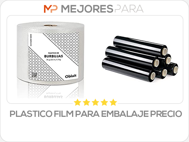 plastico film para embalaje precio