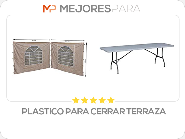 plastico para cerrar terraza