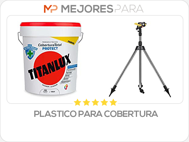 plastico para cobertura