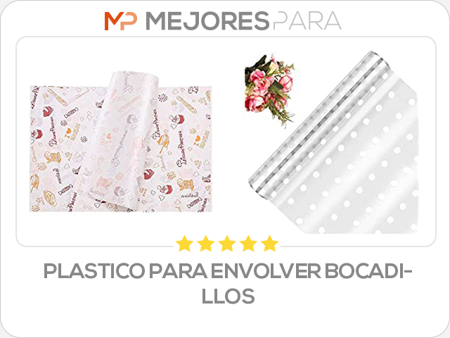 plastico para envolver bocadillos