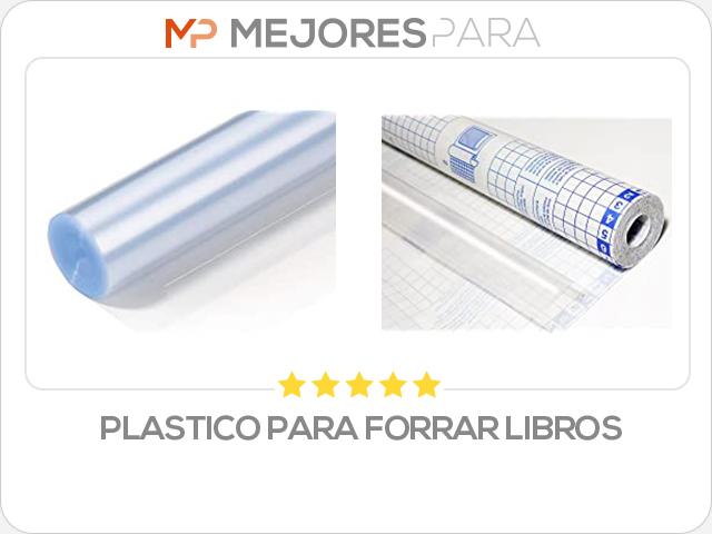 plastico para forrar libros