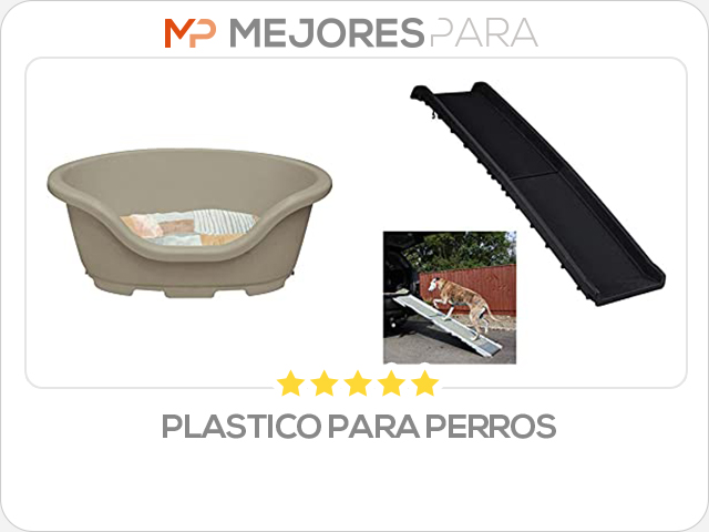 plastico para perros