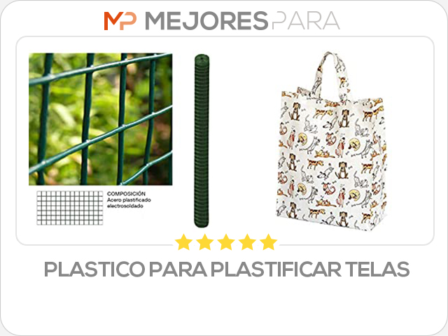 plastico para plastificar telas