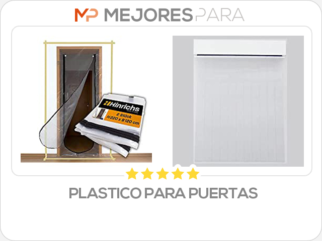 plastico para puertas