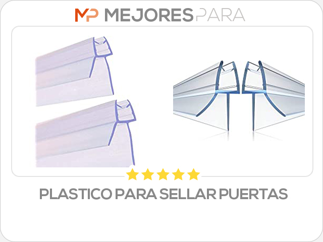 plastico para sellar puertas