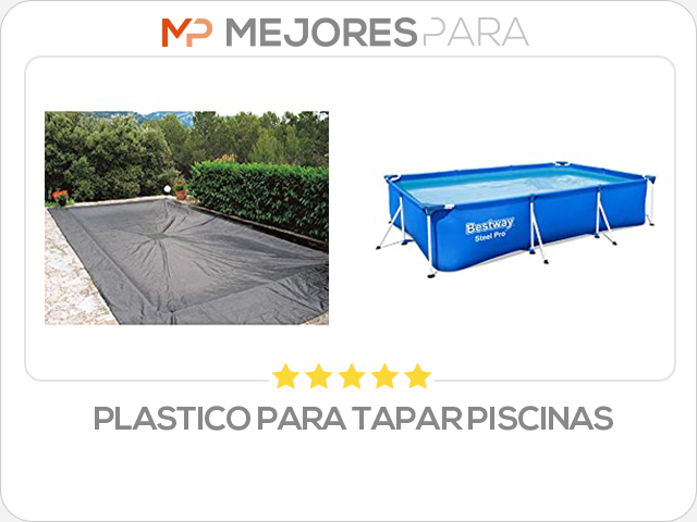 plastico para tapar piscinas