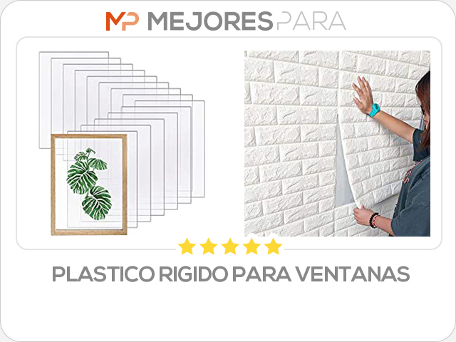 plastico rigido para ventanas