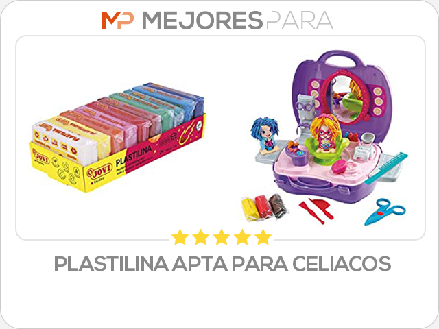 plastilina apta para celiacos