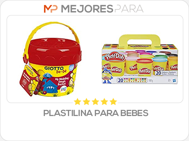 plastilina para bebes