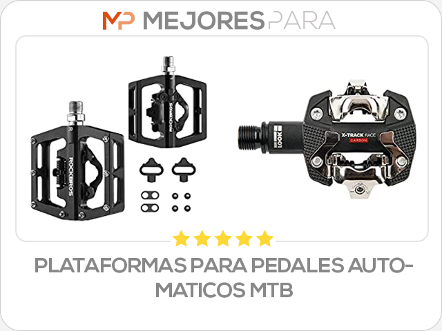 plataformas para pedales automaticos mtb