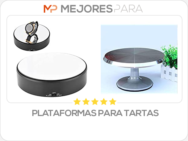 plataformas para tartas