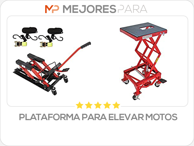 plataforma para elevar motos