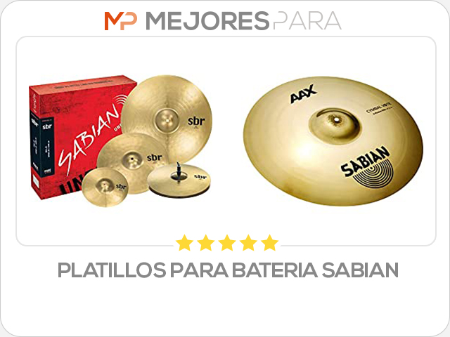 platillos para bateria sabian