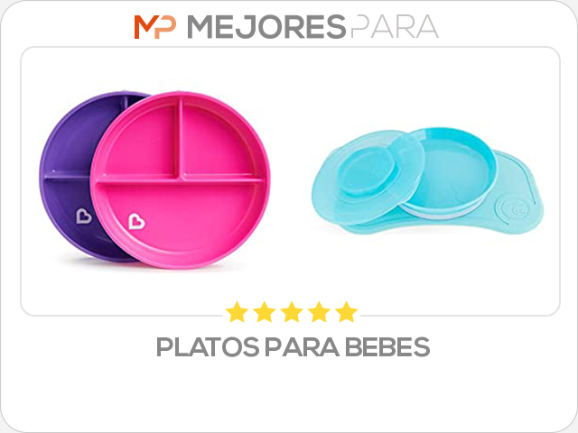 platos para bebes