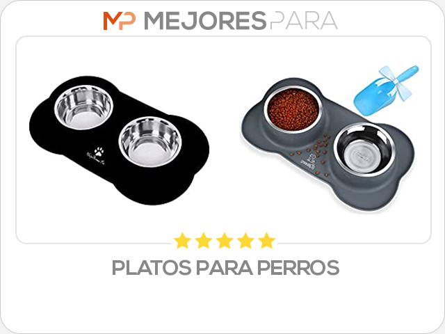 platos para perros