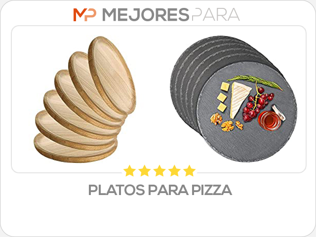 platos para pizza