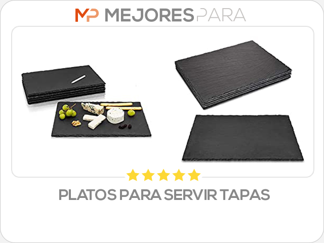 platos para servir tapas