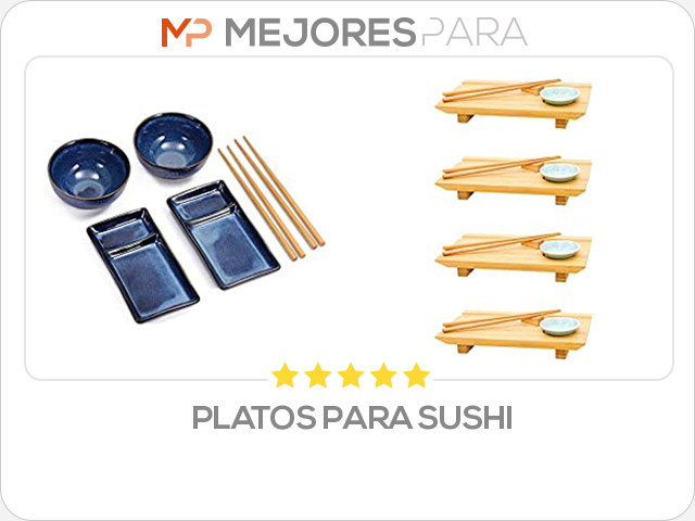 platos para sushi