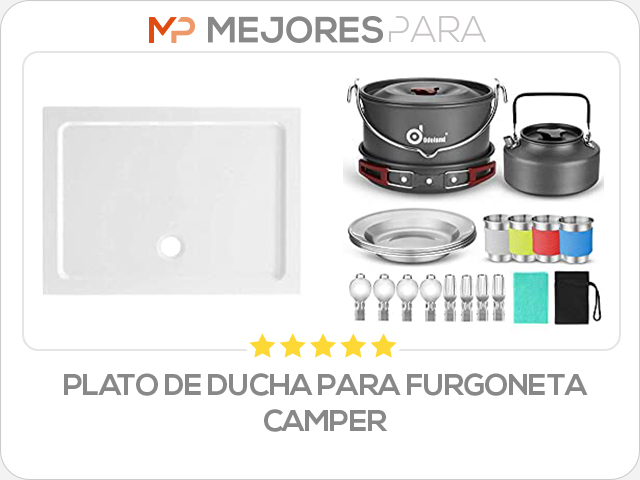 plato de ducha para furgoneta camper