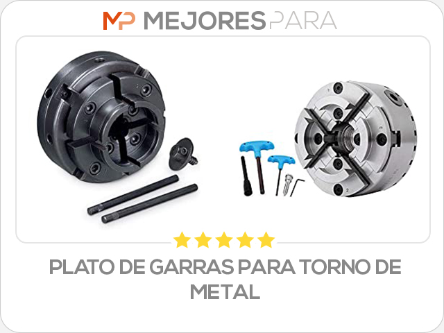 plato de garras para torno de metal