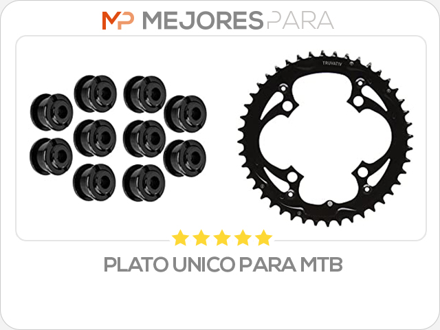 plato unico para mtb