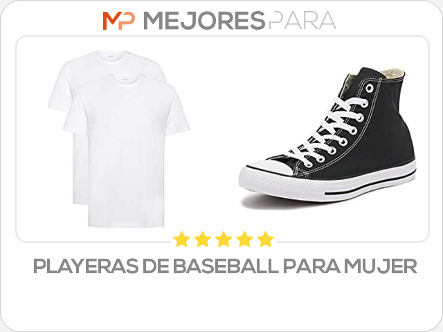 playeras de baseball para mujer