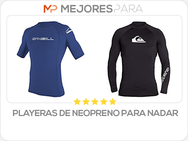 playeras de neopreno para nadar