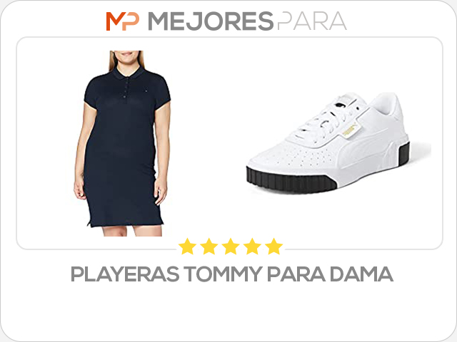 playeras tommy para dama