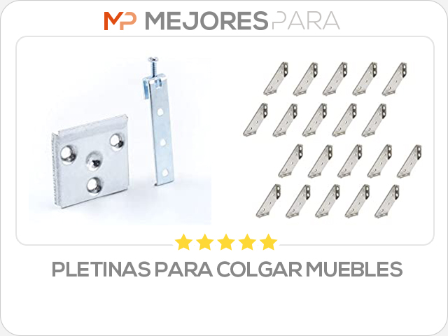 pletinas para colgar muebles