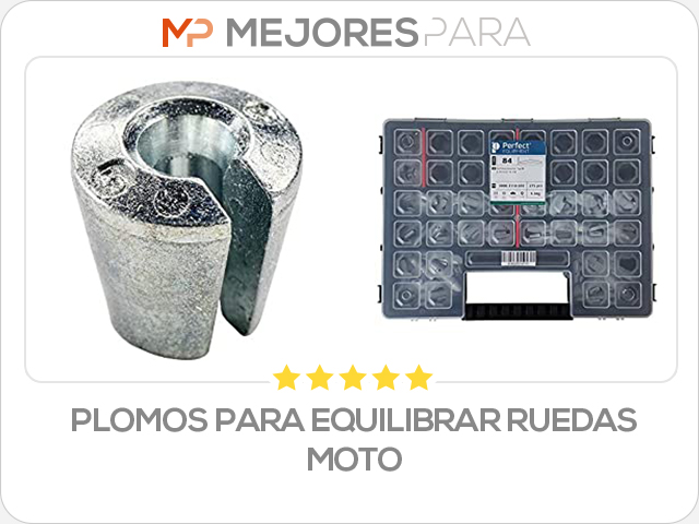 plomos para equilibrar ruedas moto