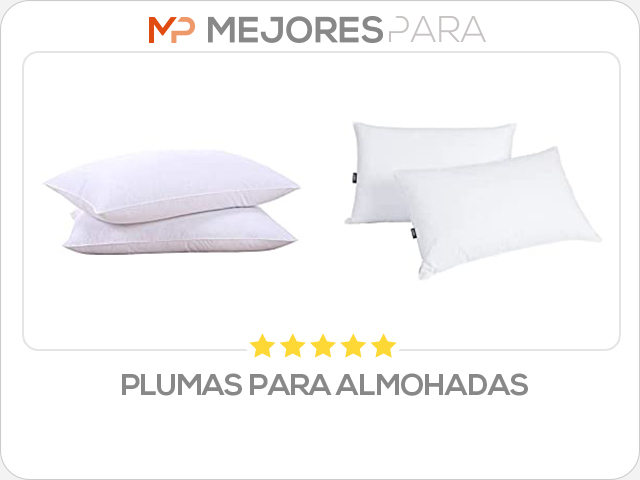 plumas para almohadas