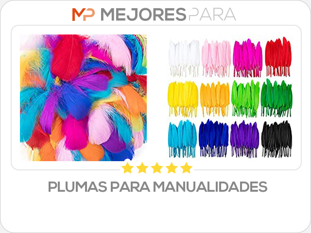 plumas para manualidades